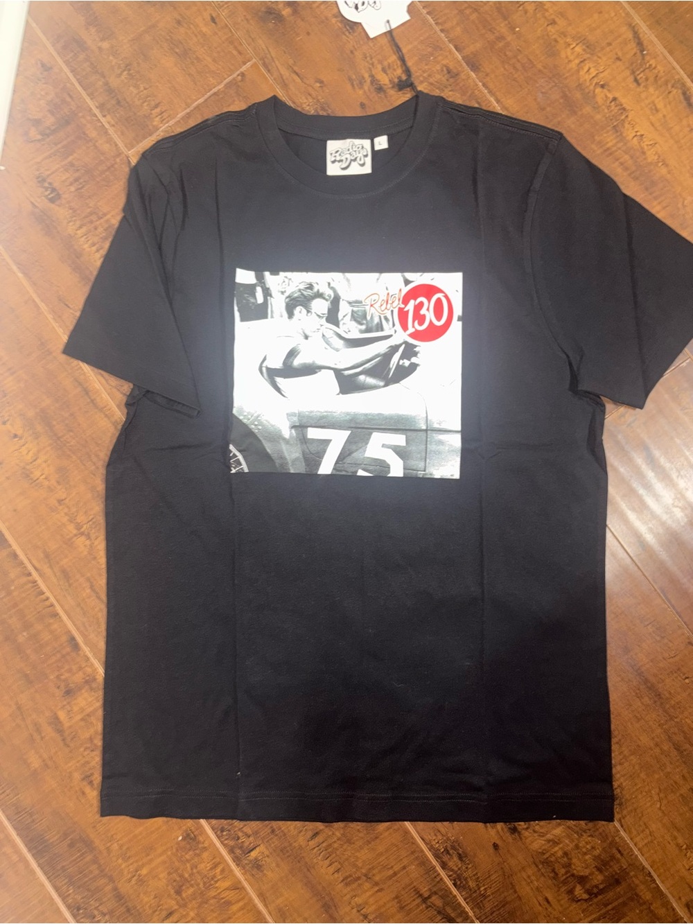 Radio Days James Dean Graphic Tshirt Size L Rebel 130 New